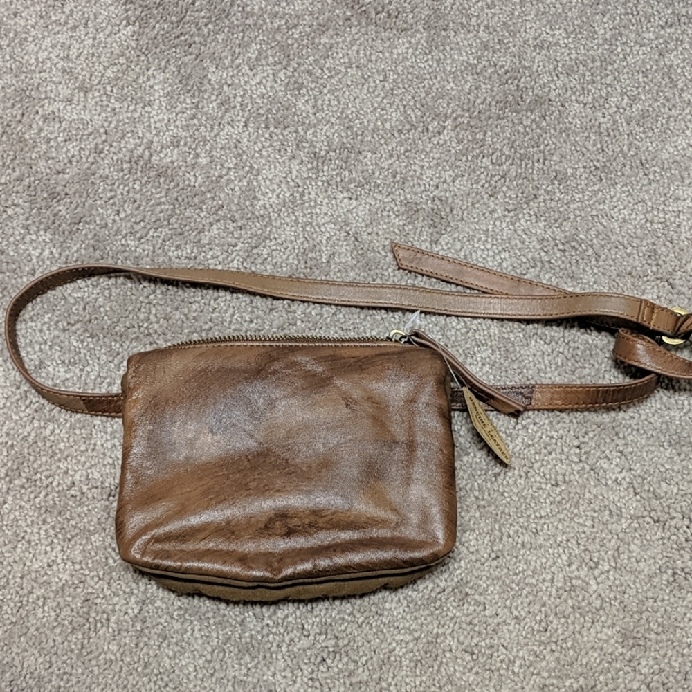 Small Waist purse or over the shoulder.